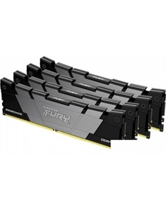 Оперативная память FURY Renegade 4x8ГБ DDR4 3200 МГц KF432C16RB2K4/32 Kingston