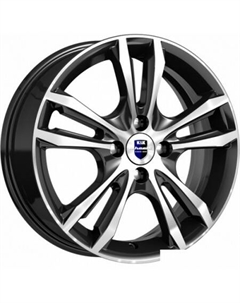 Литые диски Samara 16x6" 4x108мм DIA 63.35мм ET 47.5мм Алмаз черный K&k
