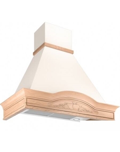 Кухонная вытяжка Вилла Фрукты 90П-650-П3Д (бежевый/дуб неокрашенный) (942290) Elikor