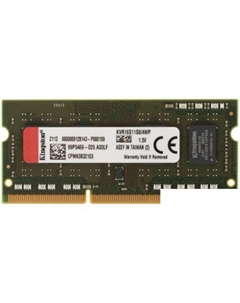 Оперативная память ValueRAM 4GB DDR3 SODIMM PC3-12800 KVR16S11S8/4WP Kingston