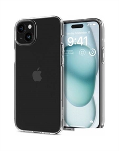 Чехол для телефона Liquid Crystal для iPhone 15 ACS06786 (прозрачный) Spigen