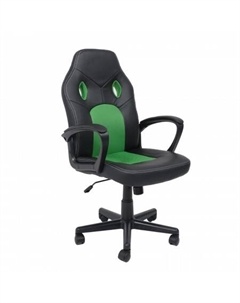 Игровое (геймерское) кресло Flaviy (черный/серый/салатовый) Akshome