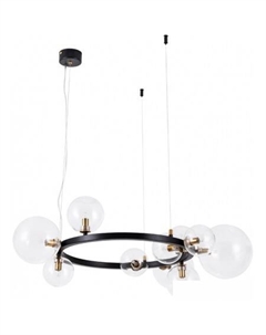 Подвесная люстра Vincent A7790SP-10BK Arte lamp