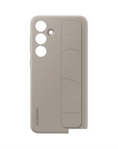 Чехол для телефона Standing Grip Case S24+ (серо-коричневый) Samsung