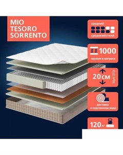 Матрас Sorrento 160x195 Mio tesoro