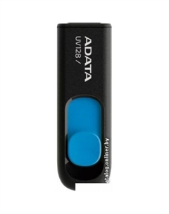 USB Flash A-Data DashDrive UV128 32GB (черный/синий) Adata