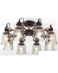 Припотолочная люстра Astor 70111/8 (черный) Евросвет