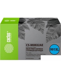 Картридж CS-M0K02AE (аналог HP 991X) Cactus