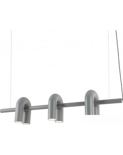 Подвесная люстра Канти 08465-3A.16 (серый) Kinklight