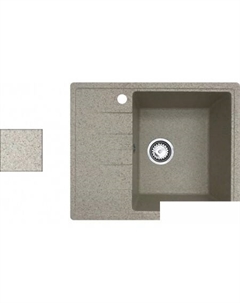 Кухонная мойка Mila R (темно-бежевый, без сифона) Белэворс