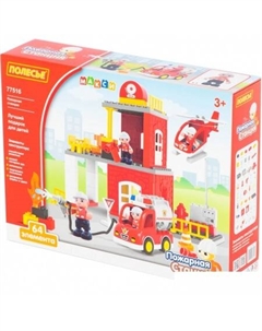 Конструктор 77516 Пожарная станция Полесье