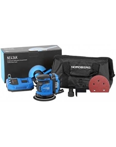 Эксцентриковая шлифмашина NE436K (с 1-им АКБ) Nordberg