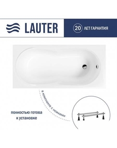 Ванна Celeste 160x70 21060060 (с ножками) Lauter