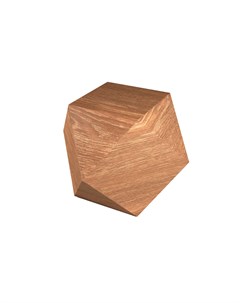 Тумба многогранник коричневый 57 0x40 0x40 0 см Odingeniy