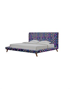 Кровать chameleo leaf bed мультиколор 180x120x220 см Icon designe