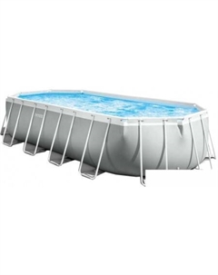 Каркасный бассейн Prism Frame Oval (503x274x122) Intex
