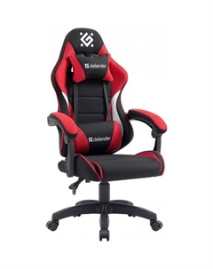 Игровое (геймерское) кресло Sorrento (черный/красный) Defender