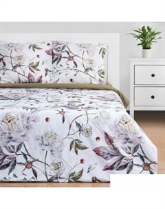 Постельное белье Пионы 7674480 Этель