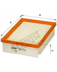 Воздушный фильтр E1133L Hengst