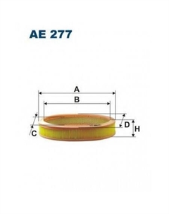 Воздушный фильтр AE277 Filtron