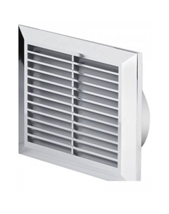 Вентиляционная решетка Classic T61M 17х17/d100 (хромированный) Awenta