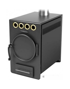 Свободностоящая печь-камин Нормаль 2 Турбо (ТВ, антрацит) Термофор