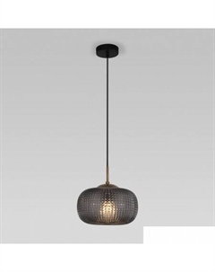 Подвесная люстра 50262/1 темно-серый Евросвет