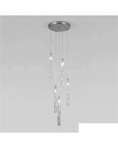 Подвесная люстра 50381/5 (хром) Евросвет