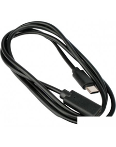 Кабель CCP-USB2-CMCF-1M USB Type-C - USB Type-C (1 м, черный) Cablexpert