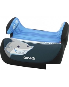 Детское сиденье Topo Comfort 2020 (светлый и темный синий, акула) Lorelli