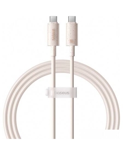 Кабель Habitat Series Fast Charging Cable 100W USB Type-C - USB Type-C (1 м, бежевый) Baseus