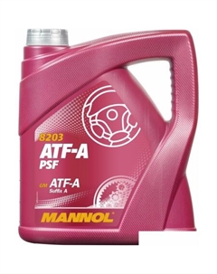 Трансмиссионное масло ATF-A PSF 4л Mannol