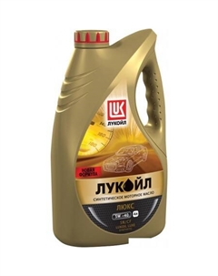 Моторное масло Люкс cинтетическое API SN/CF 5W-40 4л Лукойл