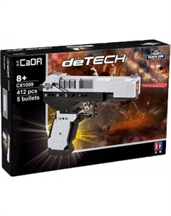 Конструктор Detech Пистолет M23 с пульками C81009W Cada