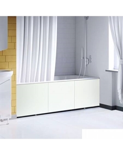 Фронтальный экран под ванну Белый глянцевый 1.7 Comfort alumin