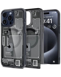 Чехол для телефона Ultra Hybrid Zero One (MagFit) для iPhone 15 Pro ACS06721 (разноцветный) Spigen