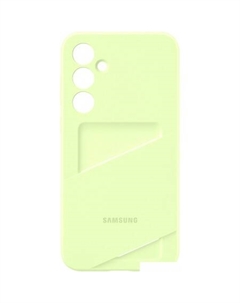 Чехол для телефона Card Slot Case Galaxy A35 (лаймовый) Samsung