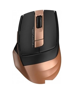 Мышь Fstyler FG35 (черный/золотистый) A4tech