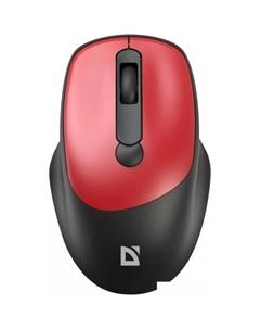 Мышь Feam MM-296 (черный/красный) Defender