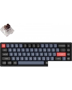 Клавиатура K6 Pro RGB K6P-J3-RU ( K Pro Brown) Keychron