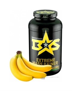 Протеин сывороточный (концентрат) Extreme Mass Gainer (1500г, банан) Binasport