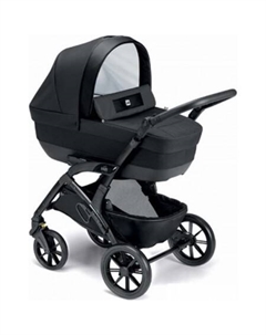 Универсальная коляска Tris Smart (3 в 1, черный/черная рама) Cam