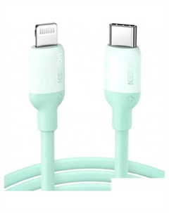 Кабель US387 20308 USB Type-C - Lightning (1 м, зеленый) Ugreen