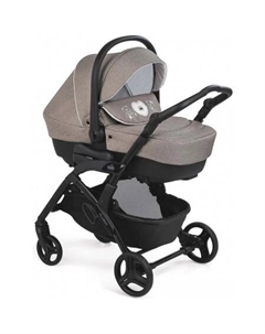 Универсальная коляска Tris Fluido Easy 0-15кг (3 в 1, медведь/бежевый) Cam
