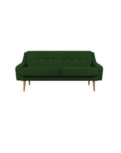 Трехместный диван одри m green зеленый 185x85x85 см Vysotkahome