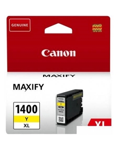 Картридж PGI-1400XL Y Canon