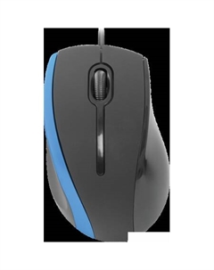 Мышь #1 MM-340 (черный/синий) Defender