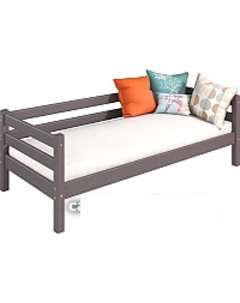 Кровать-тахта Соня вариант 2 (массив сосны лаванда) Мебельград