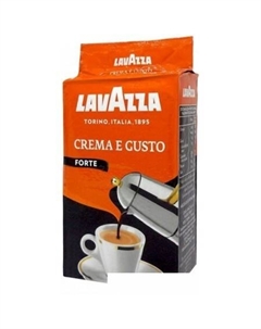 Кофе Crema e Gusto Forte молотый 250г Lavazza
