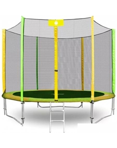 Батут ATGY-312 3.12 м с защитной сеткой и лестницей Alpin